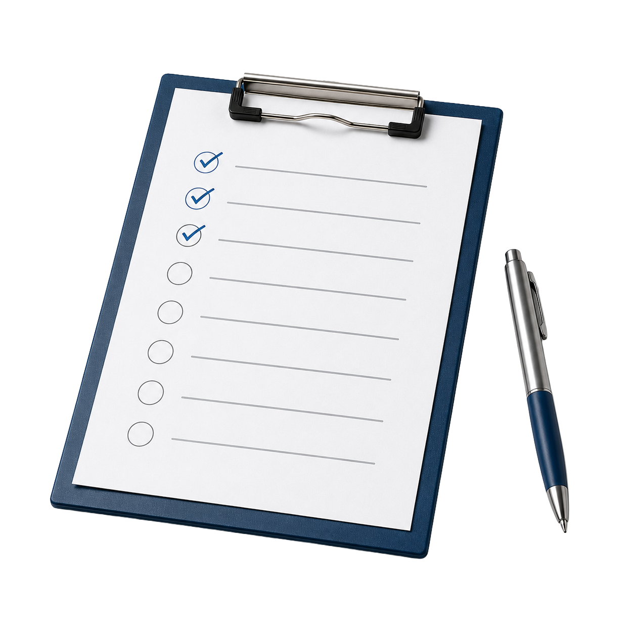 EnaGuard checklist object representing a short red flag review before an assessment.