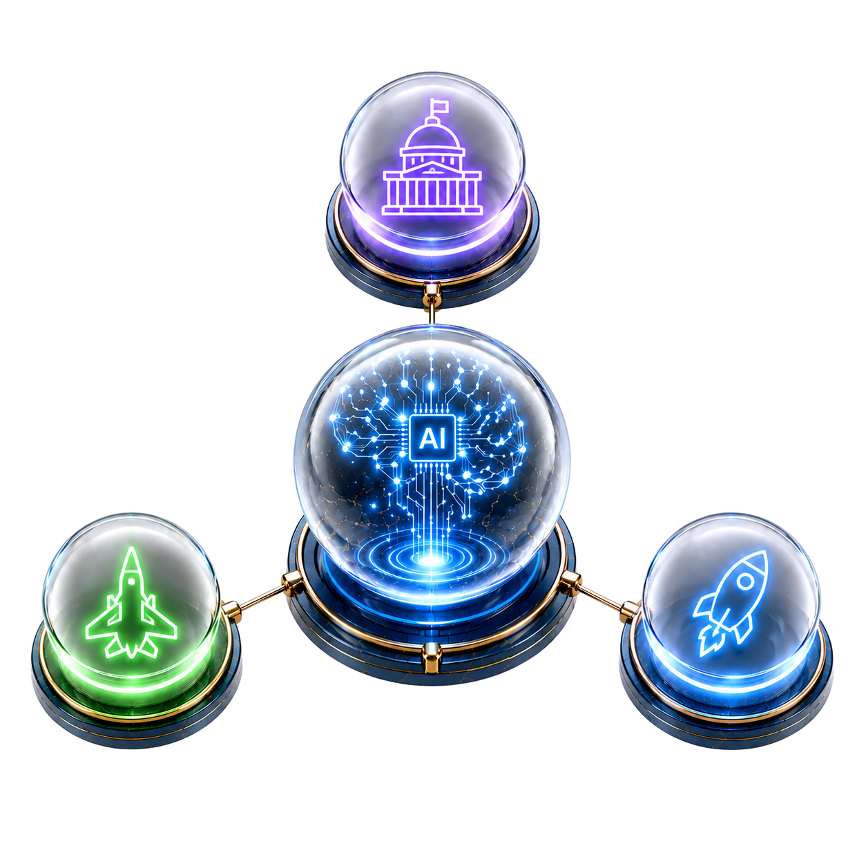 EnaGuard industry visual: Government & Public Services, Defense & Aerospace